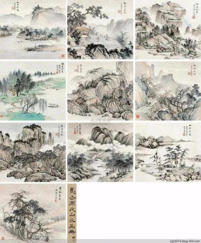 pg电子平台他的画被康有为评为“凤毛麟角”尤以山水画享誉画坛(图10)